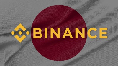 Binance logo.