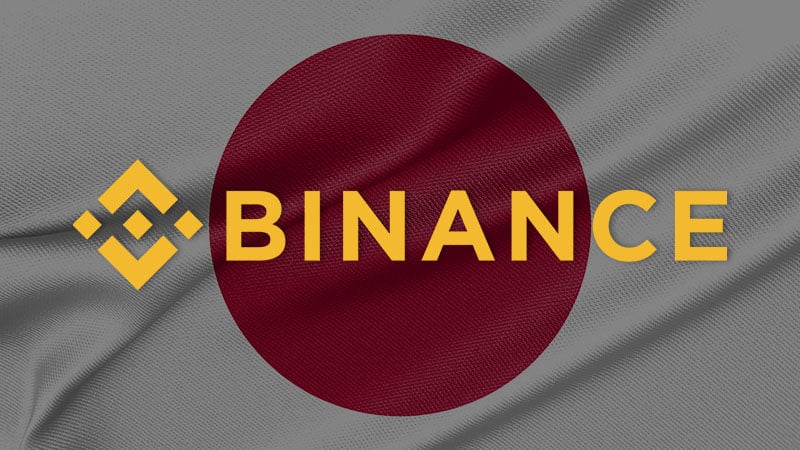 Binance logo.