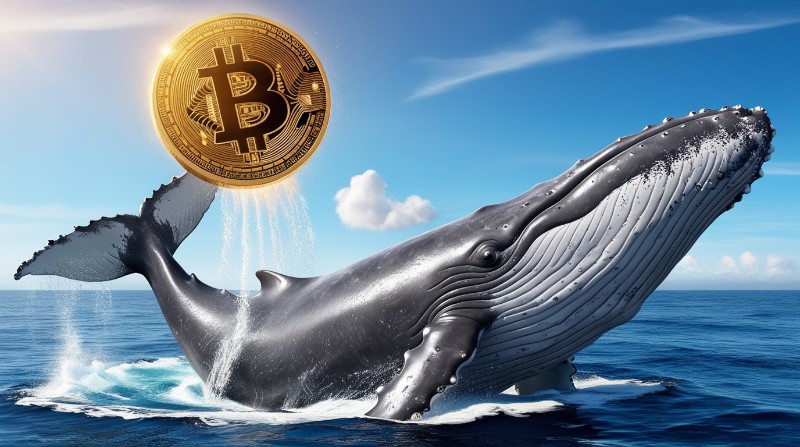 Биткойн и кит.
