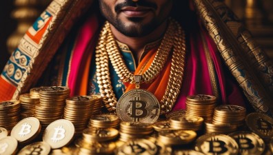 Биткойн и индиец.