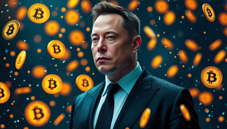 Биткойн и Илон Мъск.